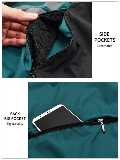 Reflective Windproof Jacket - GlowStreet