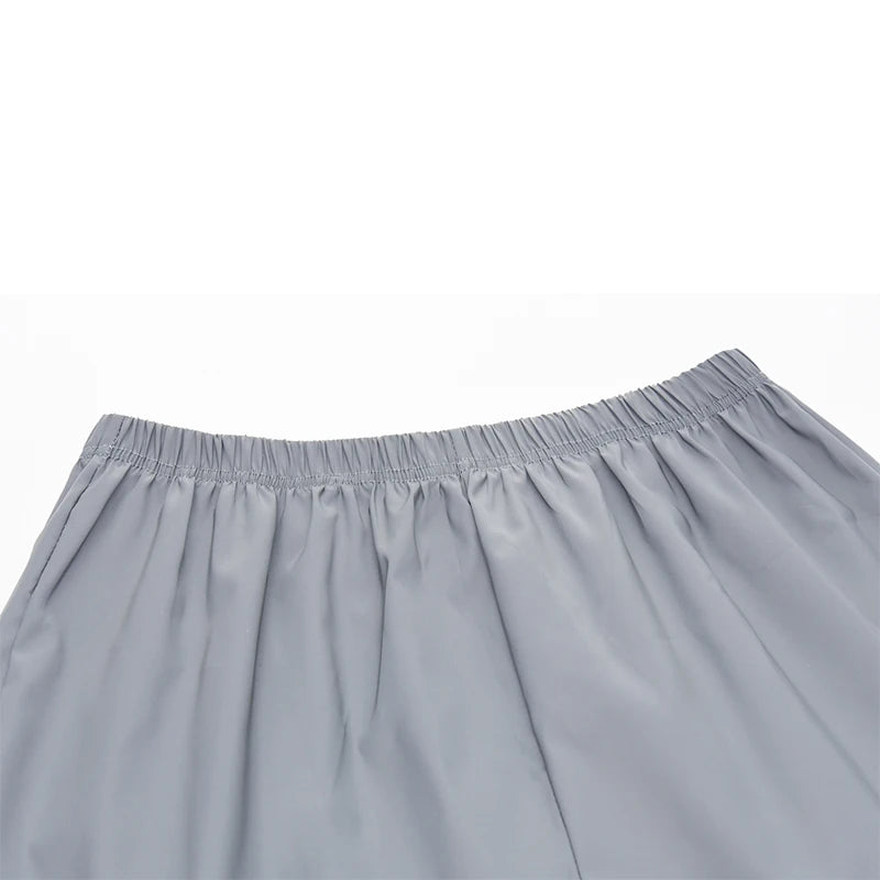 Reflective Solid Casual Short Shirt - GlowStreet