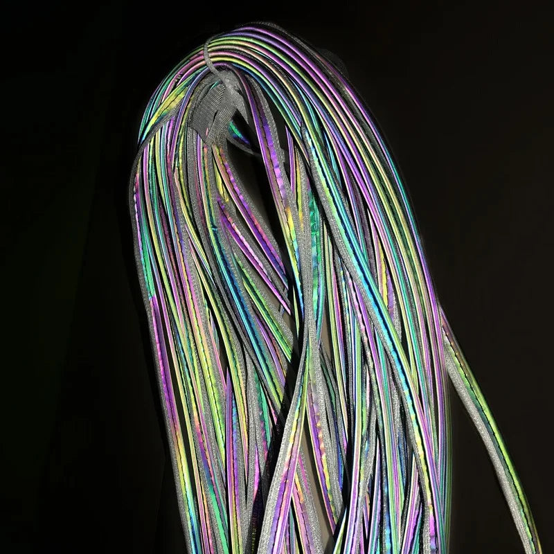 Colorful Rainbow Reflective Piping Strip - GlowStreet