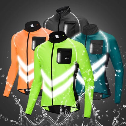 Reflective Windproof Jacket - GlowStreet