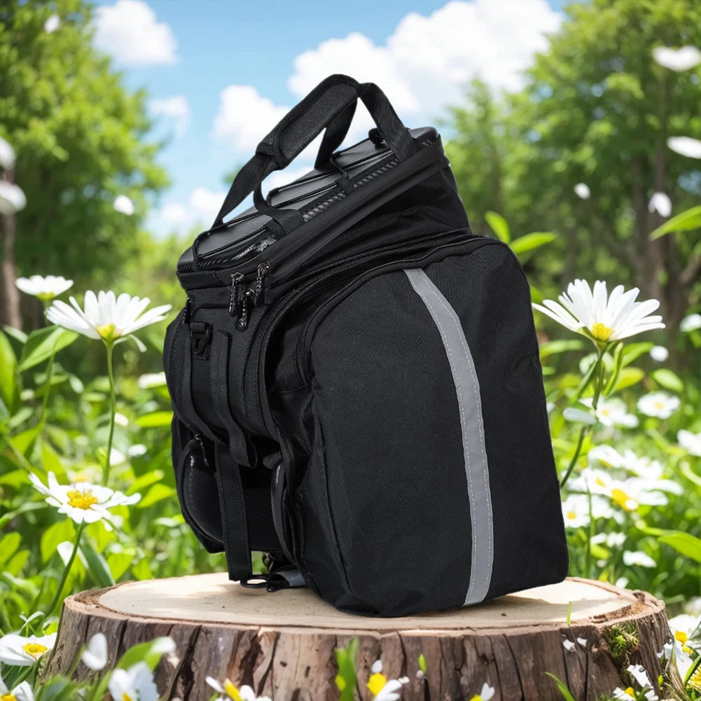 Rear Rack Bag Reflective Pannier - GlowStreet