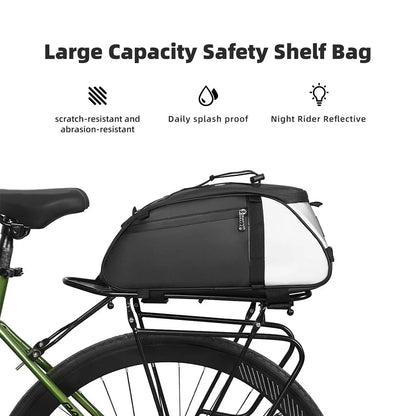 Bike Rear Rack Bag - GlowStreet