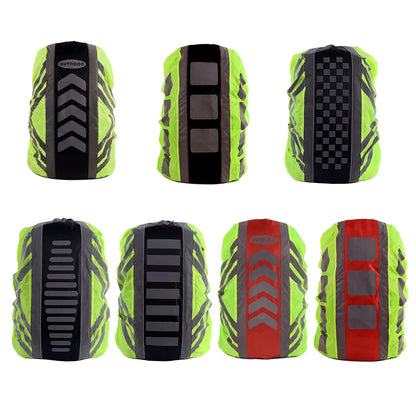 Rainproof Reflective Backpack Cover - GlowStreet