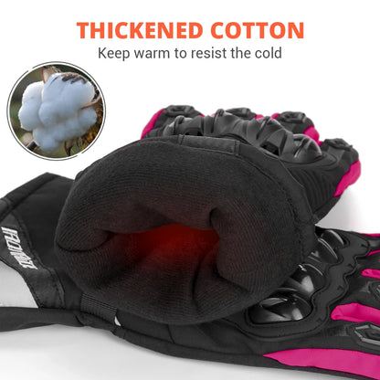 Motorbike Riding Gloves Reflective - GlowStreet