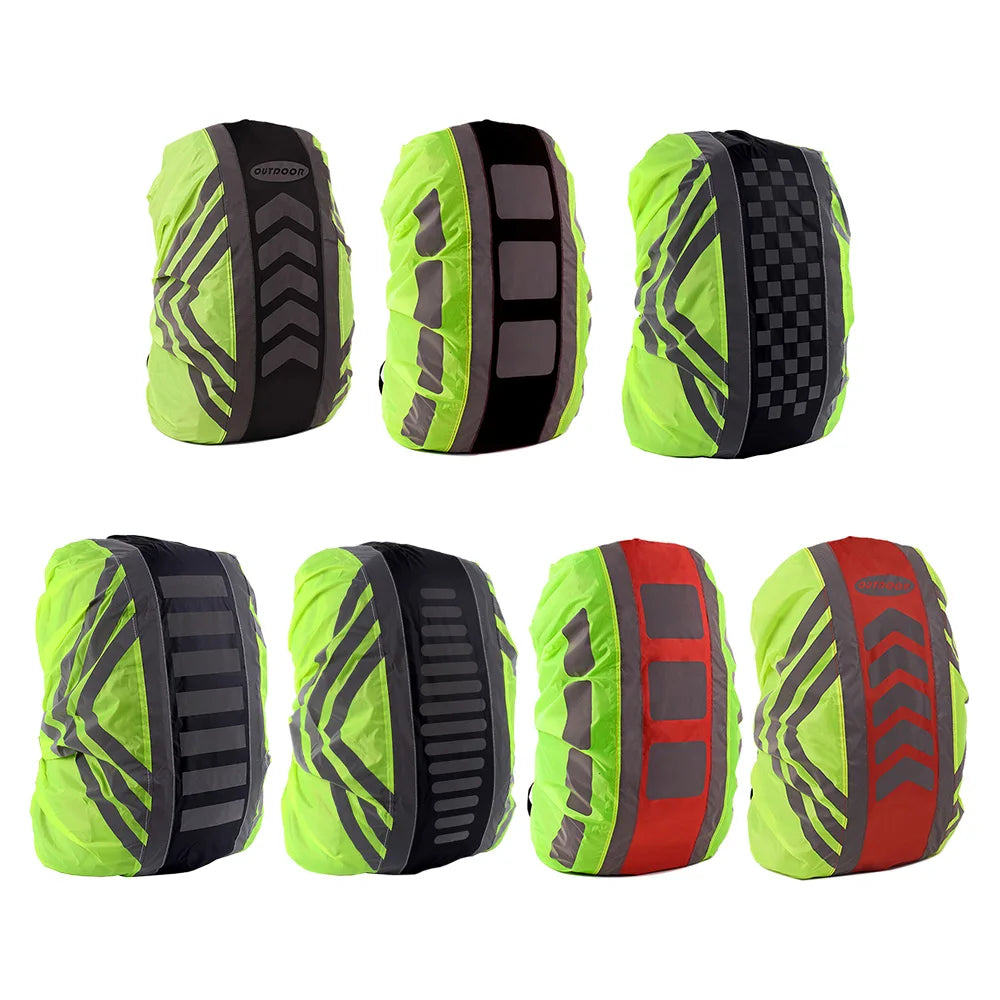 Rainproof Reflective Backpack Cover - GlowStreet
