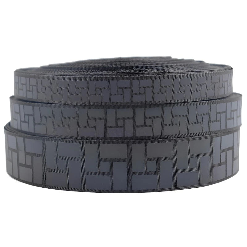 High Visibility Rainbow Reflective Webbing - GlowStreet