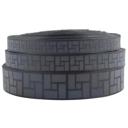 High Visibility Rainbow Reflective Webbing - GlowStreet