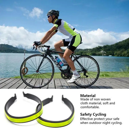 Reflective Trousers Bands Clips - GlowStreet