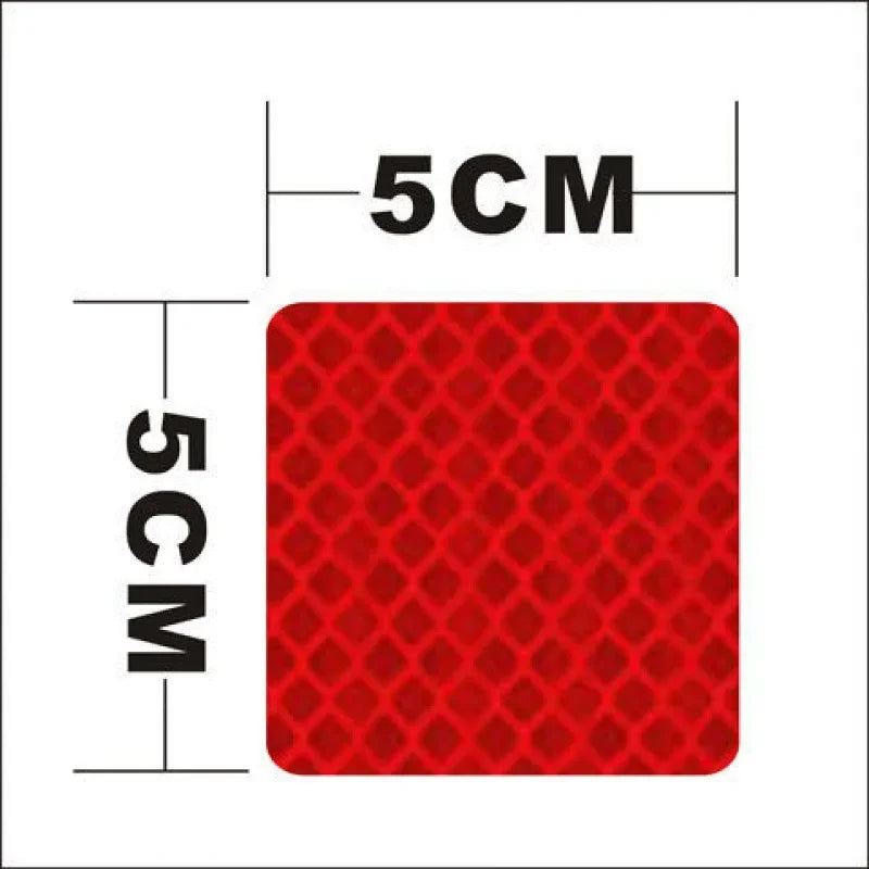 3x8CM Car Truck Safety Reflective - GlowStreet