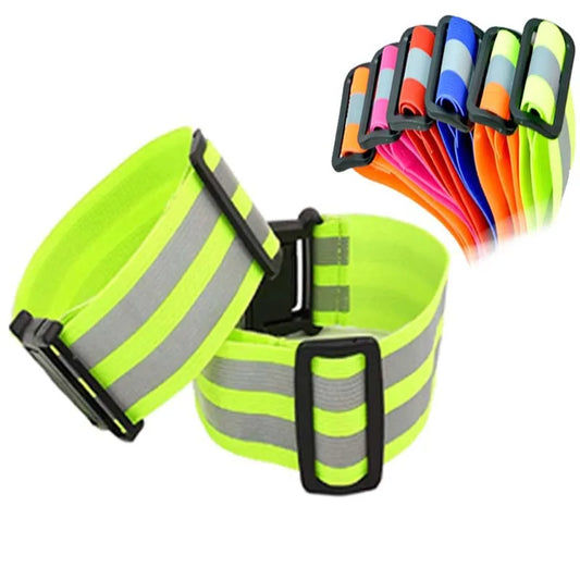 Adjustable Elastic Safety Reflective Belt - GlowStreet
