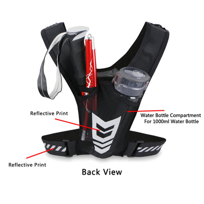 Reflective Running Backpack Belt - GlowStreet