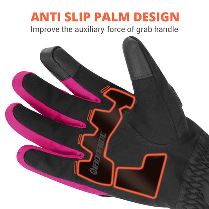 Motorbike Riding Gloves Reflective - GlowStreet