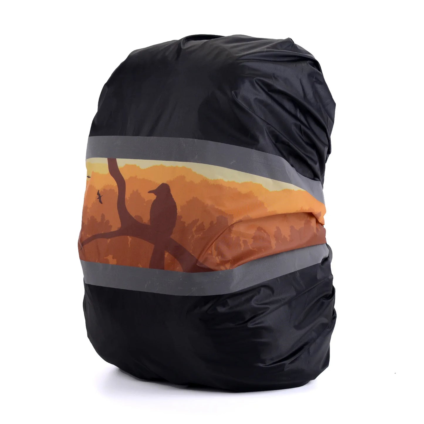 Reflective Patterns Cover for Hiking Backpacks - GlowStreet