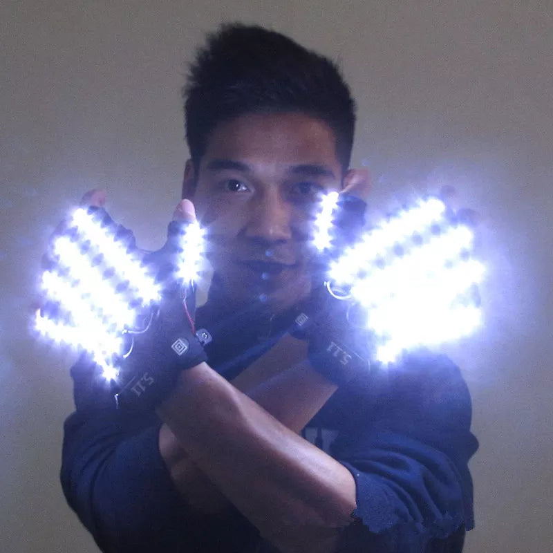 6 Colors Light-emitting Gloves - GlowStreet