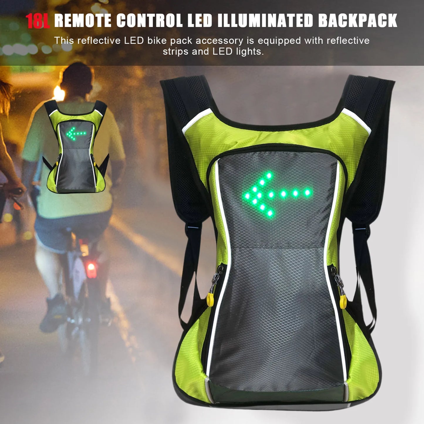 Signal Cycling Backpack - GlowStreet